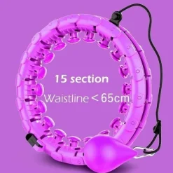 Verstellbarer Hula Hoop – Fitness- und Taillentrainer für Workouts