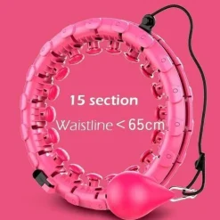 Verstellbarer Hula Hoop – Fitness- und Taillentrainer für Workouts