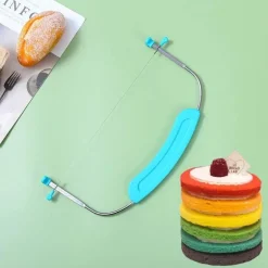 Verstellbarer Kuchenschneider aus Edelstahl – Backgeschirr-Teiler