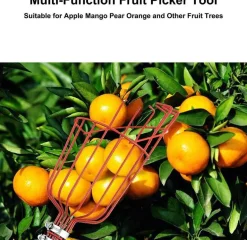 Verstellbarer Obstpflücker – Erntewerkzeug für hohe Äste