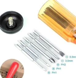 Verstellbarer Schraubendrehersatz – Halbautomatische Präzisionswerkzeuge für Heimwerker