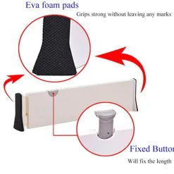 Verstellbarer Schubladenteiler – einziehbarer Aufbewahrungs-Organizer