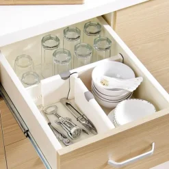 Verstellbarer Schubladenteiler – einziehbarer Aufbewahrungs-Organizer