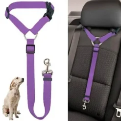 Verstellbarer Sicherheitsgurt für Hunde im Auto – Sicheres Sicherheitsgeschirr für Haustiere