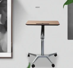 Verstellbarer Sitz-Steh-Schreibtisch – Modernes japanisches Design