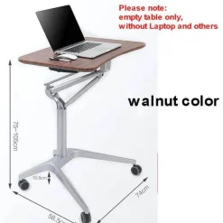 Verstellbarer Sitz-Steh-Schreibtisch – Modernes japanisches Design