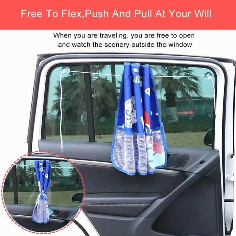 Verstellbarer Sonnenschutz fürs Auto – UV-Schutz für die Sichtschutzwand Ihres Babys