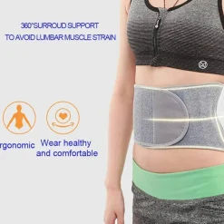 Verstellbarer Thermo-Taillenschutzgürtel – wärmespeicherndes Stützband