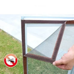 Verstellbares Anti-Moskito-Fensternetz – waschbare Insektenbarriere