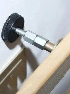 Verstellbares Bettstabilisator-Set – Anti-Shake-Unterstützung, 2er-Pack