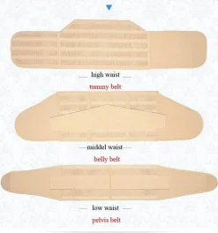 Verstellbares 3-in-1-Body-Shaper-Band für Mütter