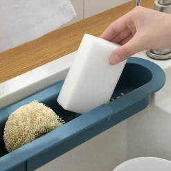 Verstellbares Küchenregal, Abtropfgestell, Organizer