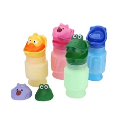 Verstellbares Kinderurinal – Tragbare Reise-Pipiflasche für Jungen