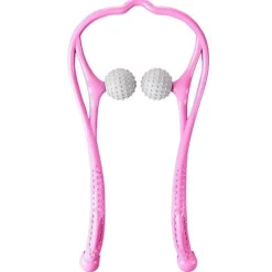 Verstellbares Nackenmassagegerät – Therapierolle mit sechs Rädern