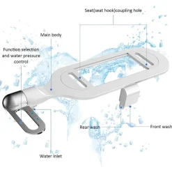 Verstellbares tragbares Bidet – Ultraflacher Toiletten-Sprühaufsatz