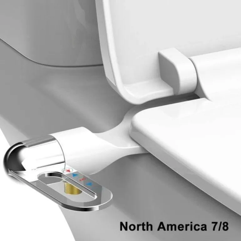 Verstellbares tragbares Bidet – Ultraflacher Toiletten-Sprühaufsatz