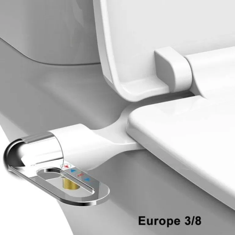 Verstellbares tragbares Bidet – Ultraflacher Toiletten-Sprühaufsatz