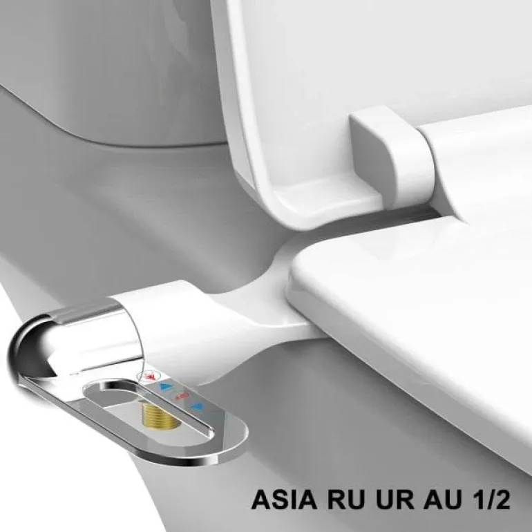 Verstellbares tragbares Bidet – Ultraflacher Toiletten-Sprühaufsatz