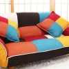 Verstellbares Zweisitzer-Sofa – farbenfrohes, modernes Stoffsofa