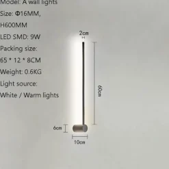 Vertical Floor Lamp - Elegant Home Lighting