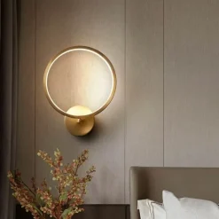 Victorias Wandleuchte – Elegante Ringleuchte