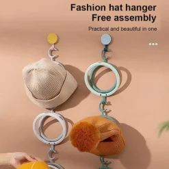 Vielseitiger Kleiderbügel mit rundem Haken – Mehrzweck-Organizer für kreative Zwecke