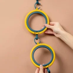 Vielseitiger Kleiderbügel mit rundem Haken – Mehrzweck-Organizer für kreative Zwecke