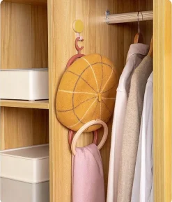 Vielseitiger Kleiderbügel mit rundem Haken – Mehrzweck-Organizer für kreative Zwecke