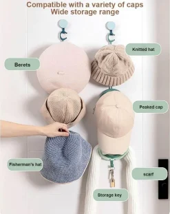 Vielseitiger Kleiderbügel mit rundem Haken – Mehrzweck-Organizer für kreative Zwecke