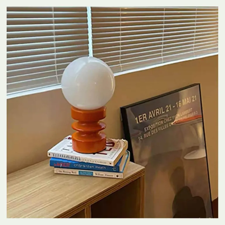 Vintage Bunte Tischlampe - Retro Candy Light