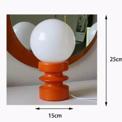 Vintage Bunte Tischlampe - Retro Candy Light