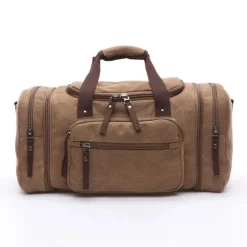 Vintage Canvas Reisetasche – Stilvoll, langlebig und großes Fassungsvermögen