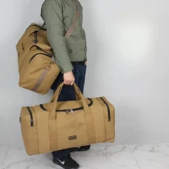 Vintage Canvas Reisetasche – Großes Fassungsvermögen, langlebig und vielseitig