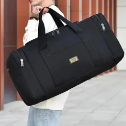 Vintage Canvas Reisetasche – Großes Fassungsvermögen, langlebig und vielseitig