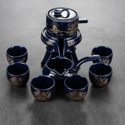 Vintage Chinesisches Keramik Teeservice - Einzigartiges traditionelles Teeservice