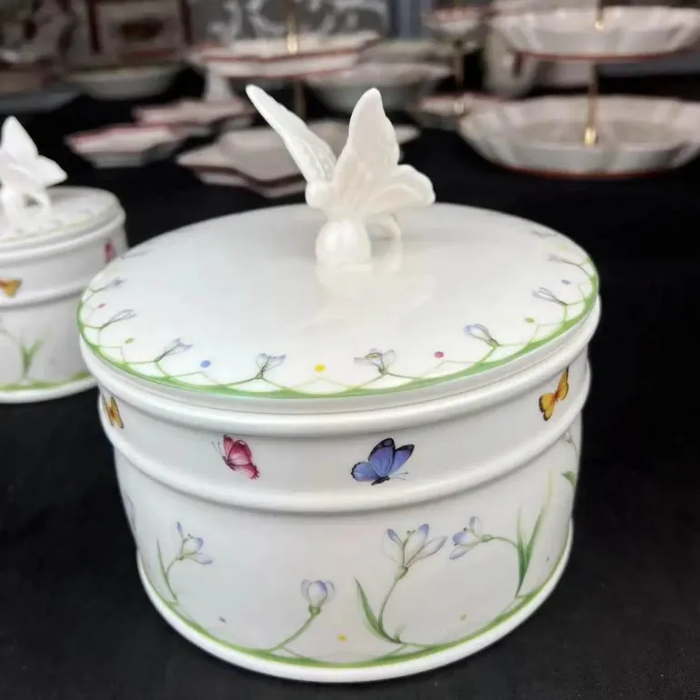 Vintage Deutsches Obstglas - Versiegelter Küchenbehälter