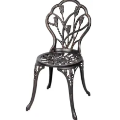 Vintage 3er-Set Esstisch für draußen