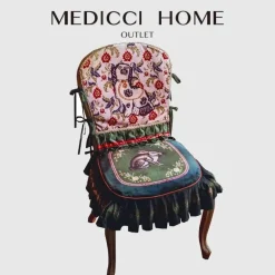 Vintage Esszimmerstuhl-Schonbezug - Akzentstuhl-Schutz für Veranstaltungen