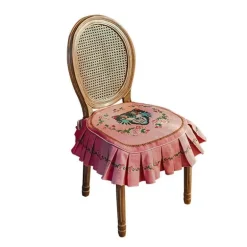 Vintage Esszimmerstuhl-Schonbezug - Akzentstuhl-Schutz für Veranstaltungen