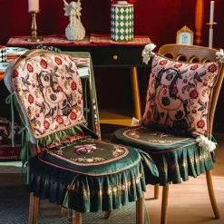 Vintage Esszimmerstuhl-Schonbezug - Akzentstuhl-Schutz für Veranstaltungen