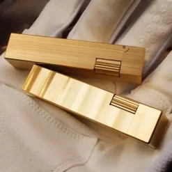 Vintage Feuerzeug mit Kupferflamme – handgefertigtes Design