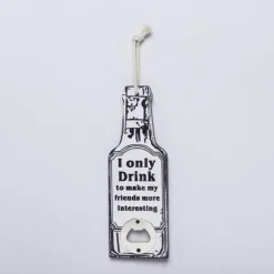 Vintage Flaschenöffner aus Holz - Retro Bar Tool