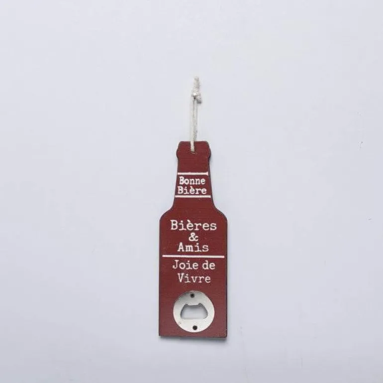 Vintage Flaschenöffner aus Holz - Retro Bar Tool