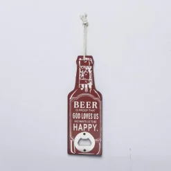 Vintage Flaschenöffner aus Holz - Retro Bar Tool