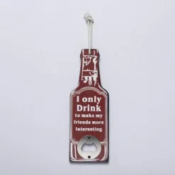 Vintage Flaschenöffner aus Holz - Retro Bar Tool