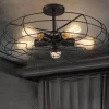 Vintage Hanging Lamp - Retro Industrial Ceiling Light Fixture