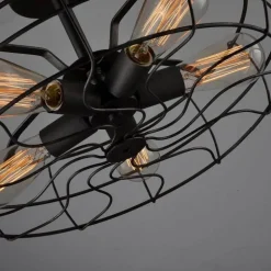 Vintage Hanging Lamp - Retro Industrial Ceiling Light Fixture