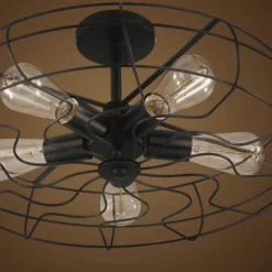 Vintage Hanging Lamp - Retro Industrial Ceiling Light Fixture