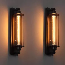 Vintage Industrial LED Wall Sconce Lamp