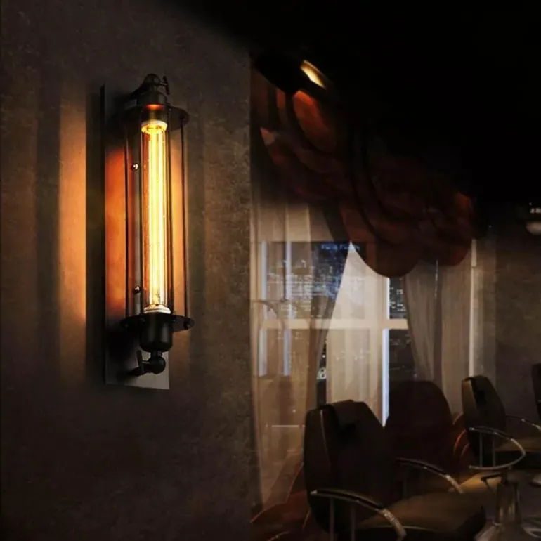 Vintage Industrial LED Wall Sconce Lamp